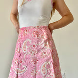 Early 2000s Paisley Skirt