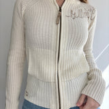 Vintage 90s/Early 2000s Billabong Zip-Up Sweater