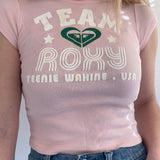 Early 2000s Roxy Baby Tee