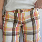 Early 2000s Roxy Plaid Shorts