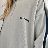 90s Billabong Half-Zip Sweater