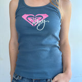 Vintage Early 2000s Roxy Graphic Tank