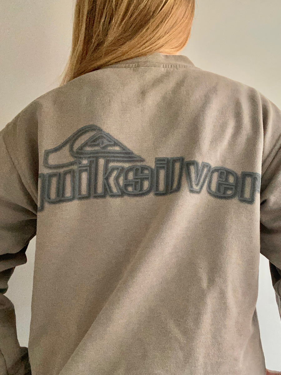 90s Quiksilver High-Neck Sweatshirt