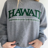 90s/Early 2000s Vintage University of Hawaii Crewneck Sweatshirt