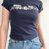 Vintage 90s Roxy Graphic Tee