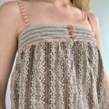 2000s Roxy Babydoll Top