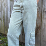 Vintage 90s Roxy Cargo Capri Pants