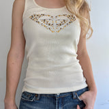 Early 2000s Roxy Rhinestone Tank