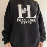 90s Island Logo Hawaii Crewneck