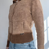 Early 2000s Billabong Knit Zip-Up Sweater