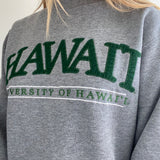 90s/Early 2000s Vintage University of Hawaii Crewneck Sweatshirt