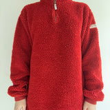90s/Early 2000s Vintage Quiksilver Fleece Pullover
