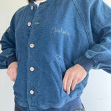 90s Quiksilver Denim Bomber Jacket