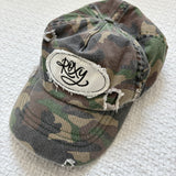 2000s Roxy Camo Baseball Cap