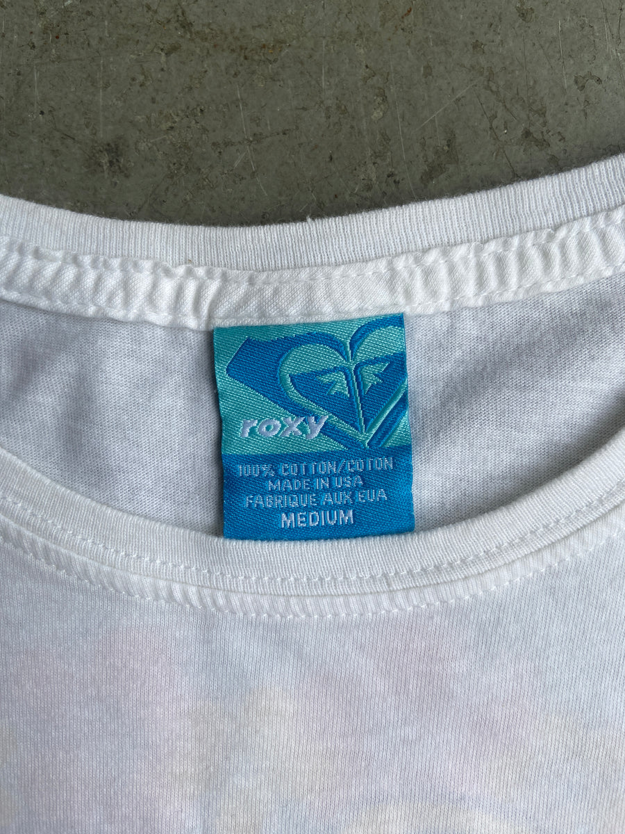 Early 2000s Roxy Graphic Tee Low Tide Thrift