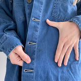 90s Billabong Button-Down Denim Shacket