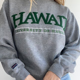 90s/Early 2000s Vintage University of Hawaii Crewneck Sweatshirt