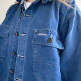 90s Billabong Button-Down Denim Shacket