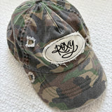 2000s Roxy Camo Baseball Cap