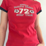 Early 2000s Ocean Pacific Ringer Tee