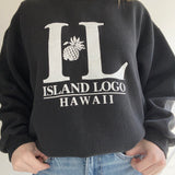 90s Island Logo Hawaii Crewneck