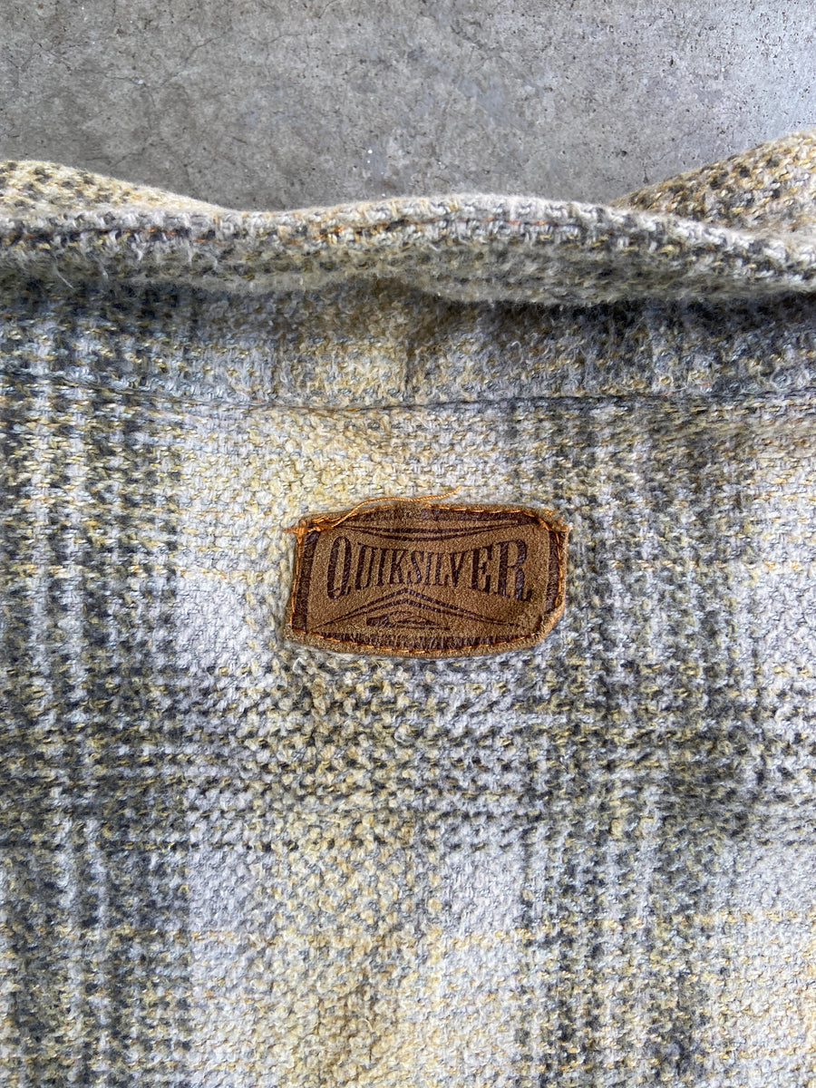 90s Quiksilver Flannel Zip-Up Jacket