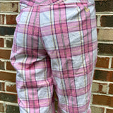 2000s Roxy Plaid Bermuda Shorts