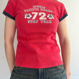 Early 2000s Ocean Pacific Ringer Tee