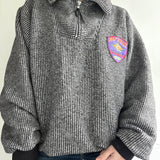 Vintage 80s/Early 90s Rip Curl 1/4 Zip Pullover