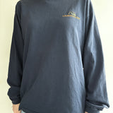 Vintage 90s Quiksilver Embroidered Long Sleeve Tee