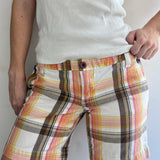 Early 2000s Roxy Plaid Shorts