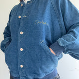 90s Quiksilver Denim Bomber Jacket