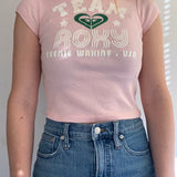 Early 2000s Roxy Baby Tee