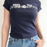 Vintage 90s Roxy Graphic Tee