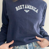 90s Vintage Roxy Long Sleeve Graphic Tee