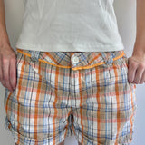 Early 2000s Rip Curl Plaid Shorts
