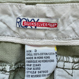 Vintage 90s Roxy Cargo Capri Pants