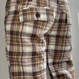 NWT Early 2000s Roxy Plaid Bermuda Shorts