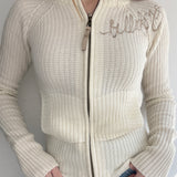 Vintage 90s/Early 2000s Billabong Zip-Up Sweater