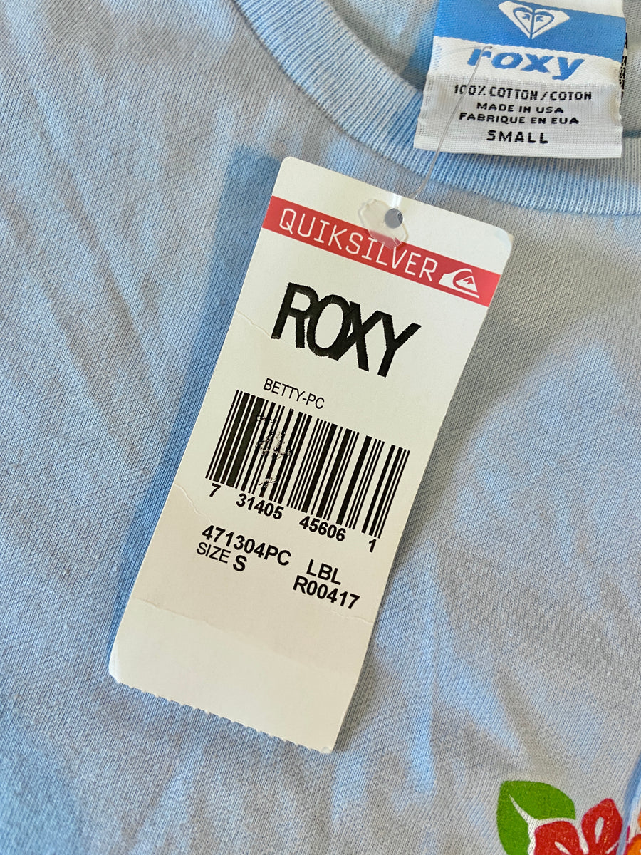 NWT Early 2000s Roxy Graphic Tee