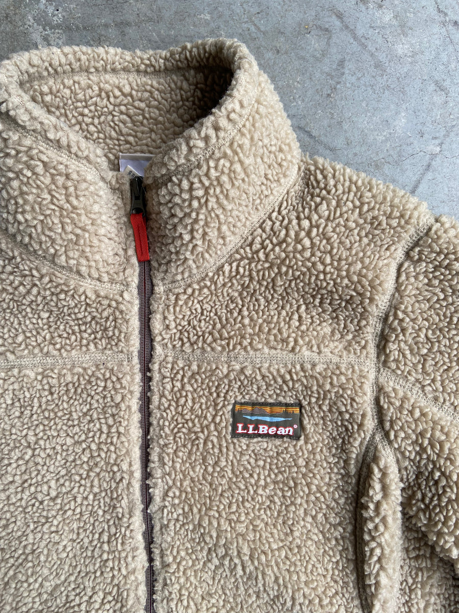 L.L. Bean Deep Pile Fleece Jacket